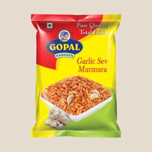 Gopal Namkeen Garlic Sev Murmura 85G