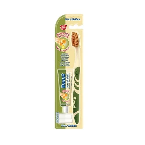 Banat Misvak Toothbrush With 15 Ml Toothpaste