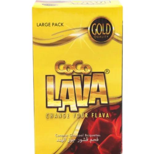 Coco Lava Coconut Charcoal Briquettes 48 Per Pack