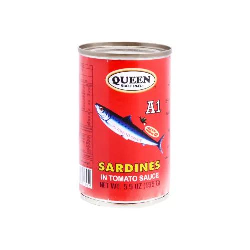 Queen Sardines In Tomato Sauce 155 Gr