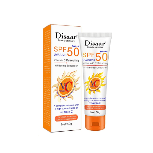 Disaar Spf 50 Vitamin C Refreshing Whitening Sun Cream