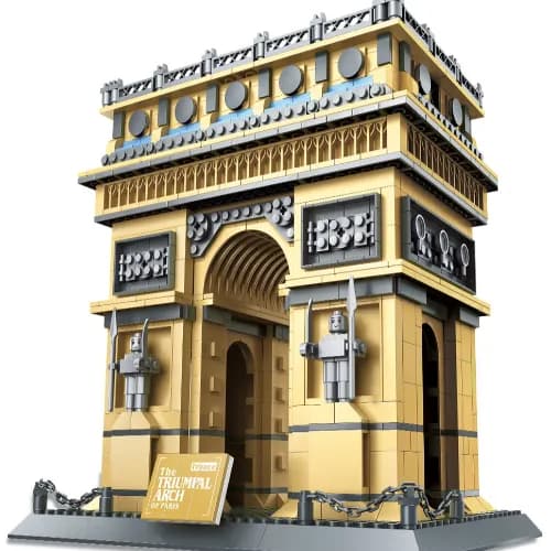 The Triumphal Arch Of Paris-france (Architecture Series Collection)