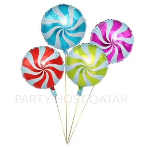 Mix Candies Helium Foil Balloon(25qr Each Balloons)