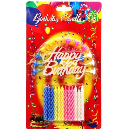 Happy Birthday Candle Set 1 Pack