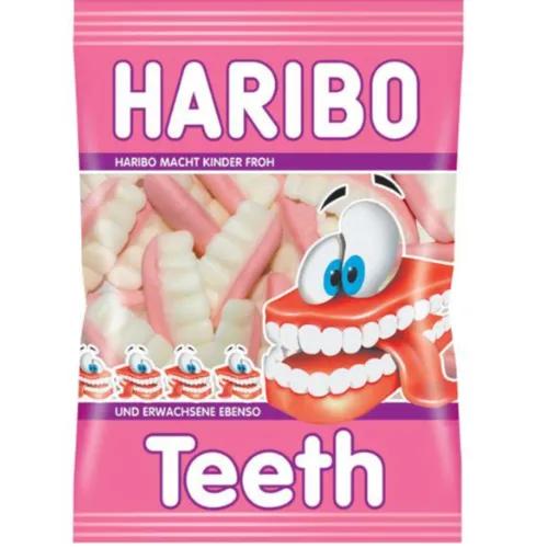 Haribo Teeth Gummies 80G