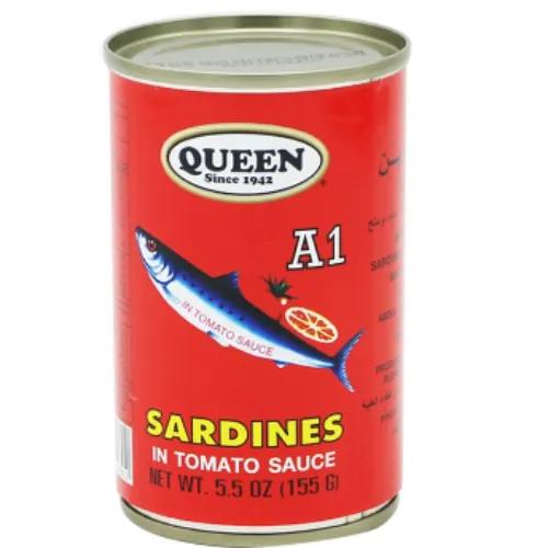 Queen Sardine In Vegetable Oil 126 Gr