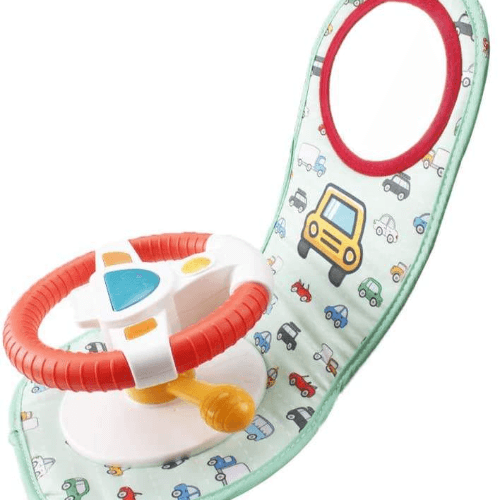 Funny Baby Toys Car Seat Toy With Lights & Music