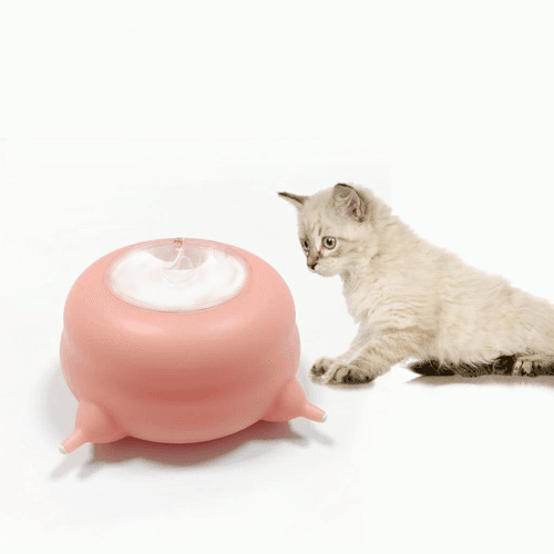 Pink Silicone Pet Feeder (Buy 1 Get 1 Free)