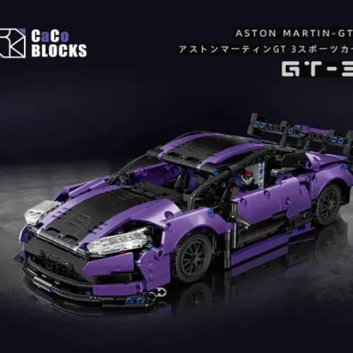 Beautiful Purple / Black Sports Car Series (1:14)