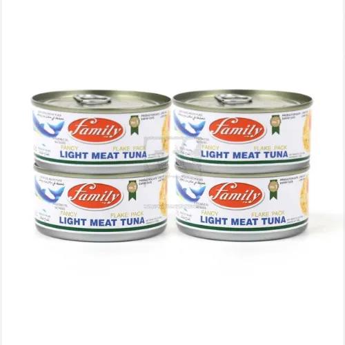 Family Tuna Lunchon Meat Flake 4X185G