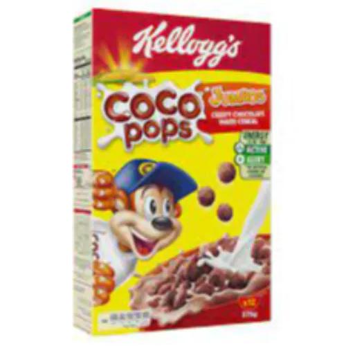 Kellogg'S Coco Pops Jumbos Crispy Chocolate Maize Cereal - Artificial Colors Free, Artificial Flavors Free 375G