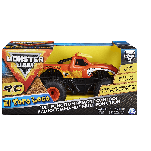 Monster Jam Remote Control Monster Truck El Toro Loco