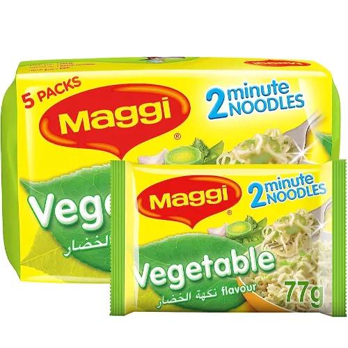 Maggi 2 Minutes Noodle Vegetable Flavour 5X77G