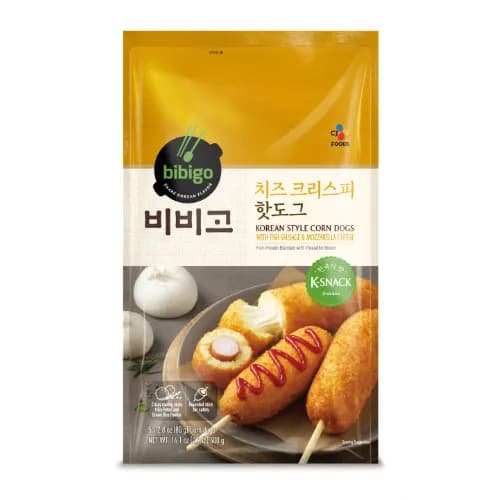 Bibigo Cheese Crispy Corndog 240g