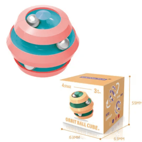 Spinning Ball Fingertip Cube