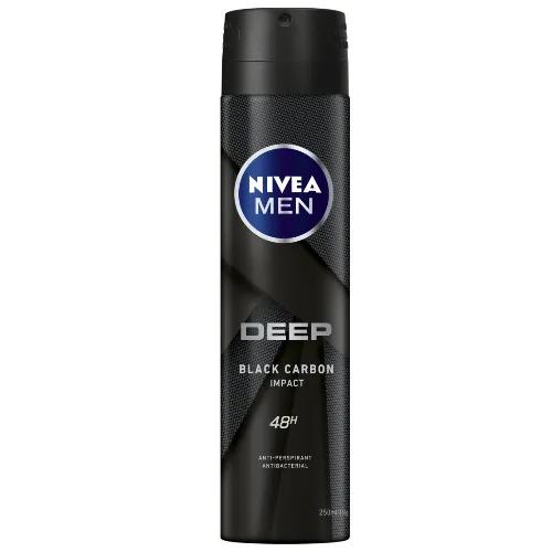 Nivea Men Deep Shaving Gel With Black Carbon 200 Ml