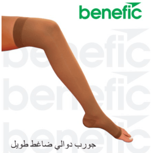 Mes-Kon 280 Long Elastic Stocking Open Toe With Silicon Xl 569