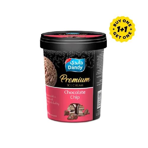 Dandy Premium Chocolate Chips Ice Cream 500Ml