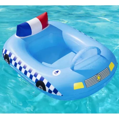 Bestway H2OGO Funspeakers Police Car Baby Boat Pool