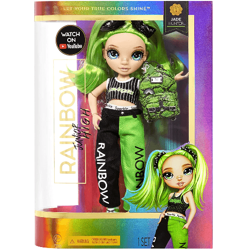 Rainbow High Jr High Jade Hunter 9inch Green Fashion Doll