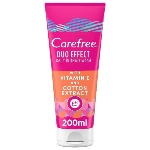 Carefree Daily Intimate Wash Cotton 200Ml