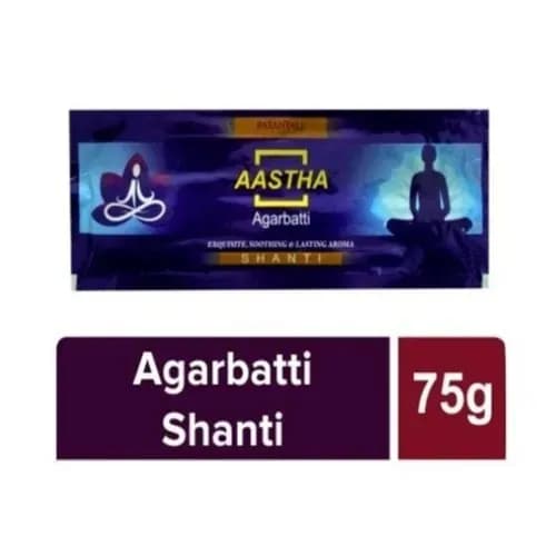 Patanjali Aastha Shanti Agarbatti 75G