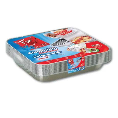 Al Bayader Fun Aluminium Container 185X45Mtr Pack Of 10