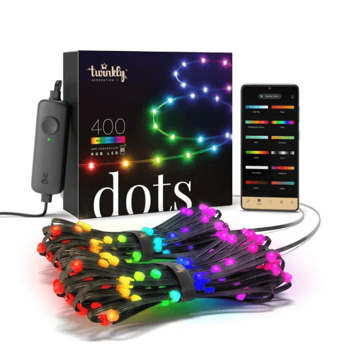 Twinkly 400L Rbg Dots Light String - 20M - إضاءة