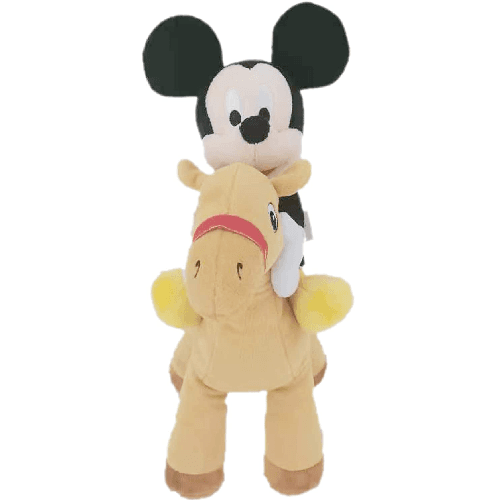 Disney Plush Mickey On Camel