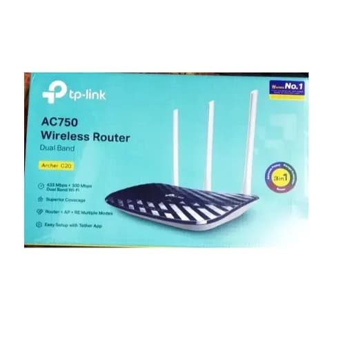 Wireless Or Wi-Fi White Tp Link Archer C20