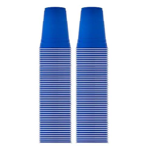 Plastic Blue Cup 2Oz - 50 Pieces