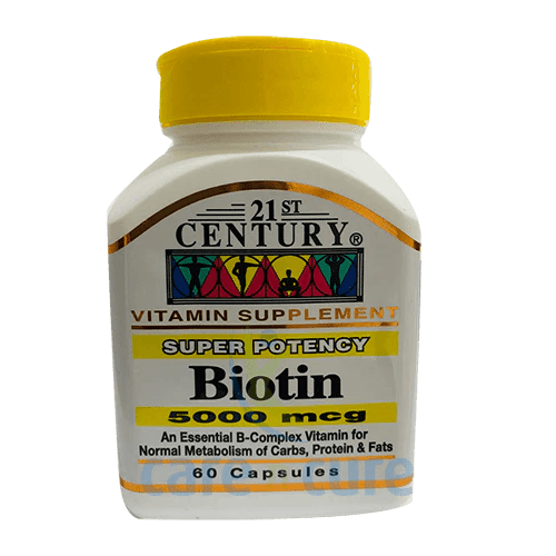 21St Century Biotin 5000Mcg 60S