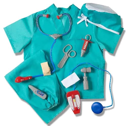 Surgeon Doctor Costume For Kids