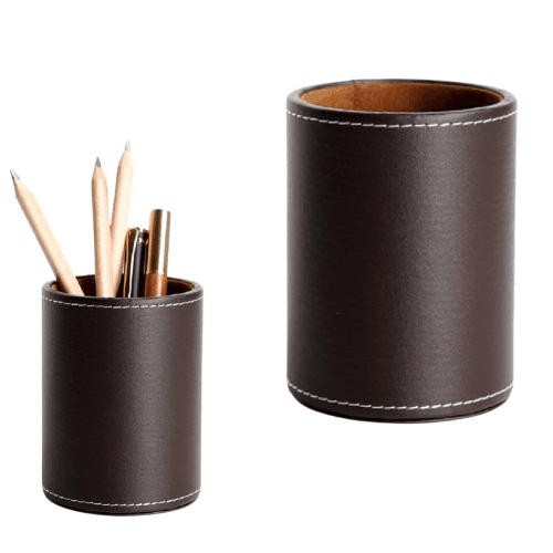 Wooden Round Pen Holder (Oscs02_114)