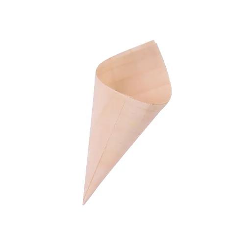 Wooden Cone 125X85Mm 20X25Pkt