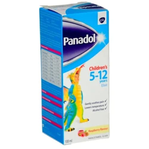 Panadol Child 5-12 Yrs Elixir 100 Ml