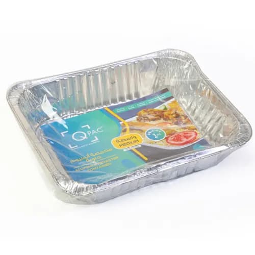 Aluminium Roaster Container Medium (1 pc)