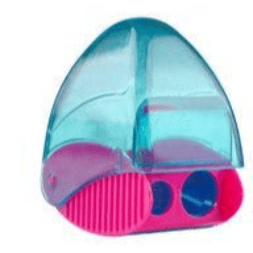 Sharpener "Snappy Duo" Plastic Double , With Deposit, Mixed Colours