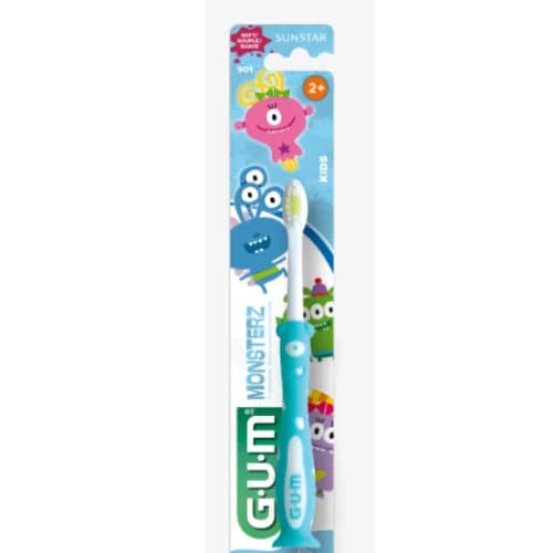 Gum Kids Toothbrush-Monster 901 3-6 y/o