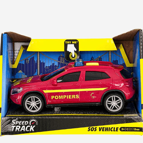 Speed Track Sos Vehicle (Sold Separately Subject To Availability)