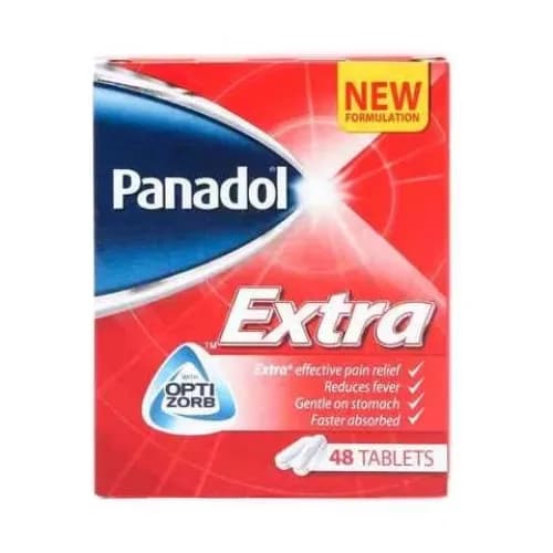 Panadol Extra Optizorb Tab 48'S