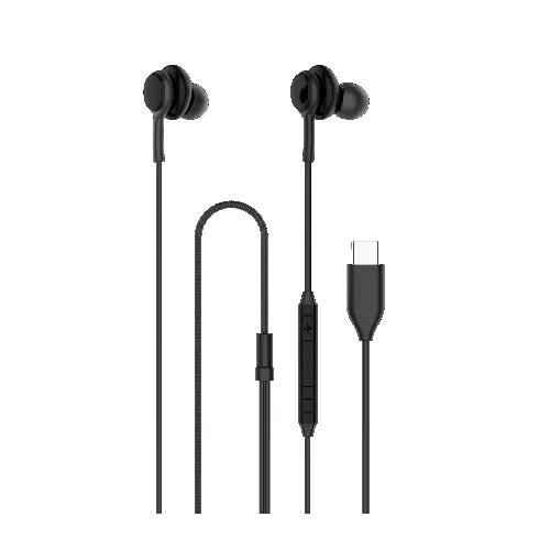 Platinum Type C Earphone Black