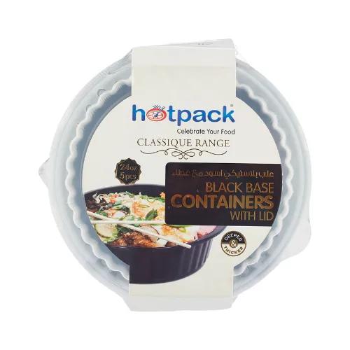 Bb8399 Black Pp Contr+Lids Retail-5Pc