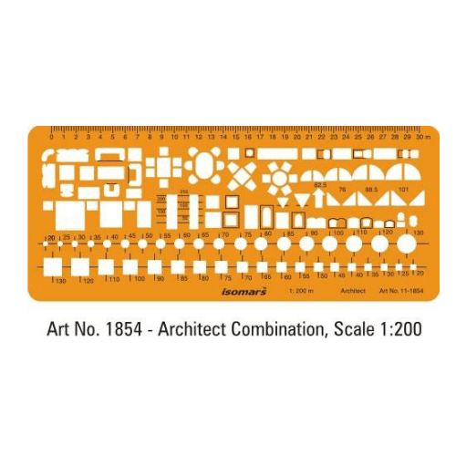 Architect Combination Template 1 : 200