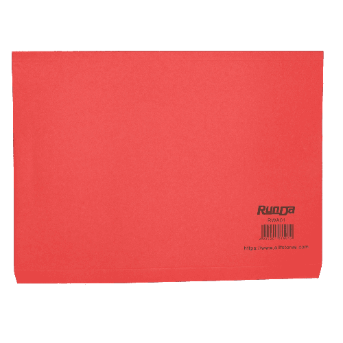 Wallet File   single Pocket A4  RED