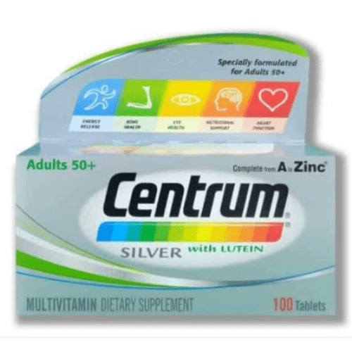 Centrum Silver W/Lutein 100Tabs