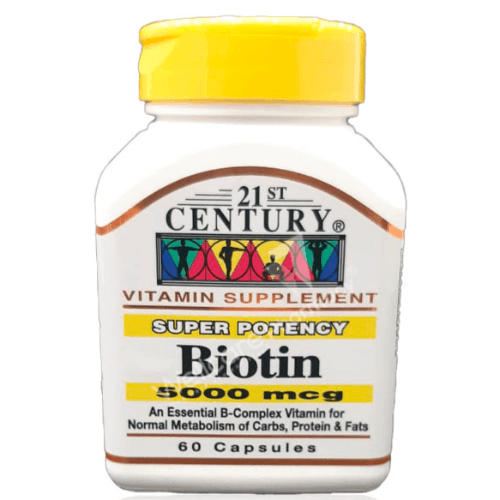 21St Century Biotin 5000Mcg 60Caps