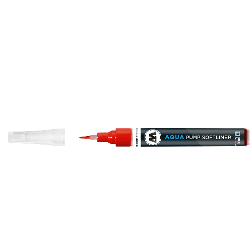 Pump Softliner Aqua 1mm #005 Vermillion Molotow