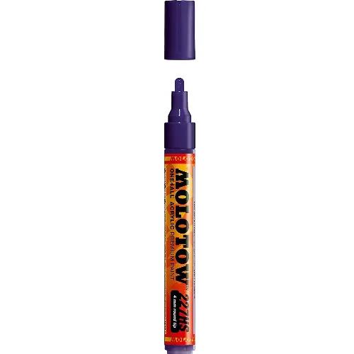 Acrylic Marker One4All 227HS 4mm #043 Violet Dark Molotow