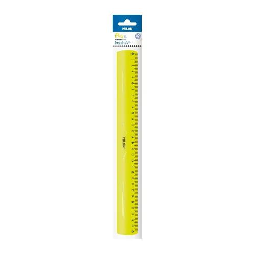 Ruler Flexible 30 cm Yellow Polybag